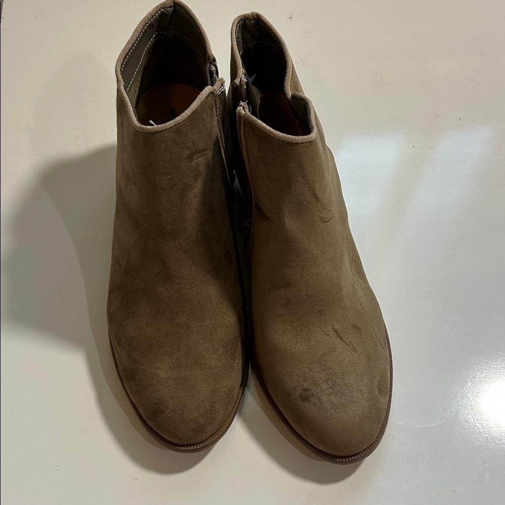Men's Brown Suede Ankle Boots